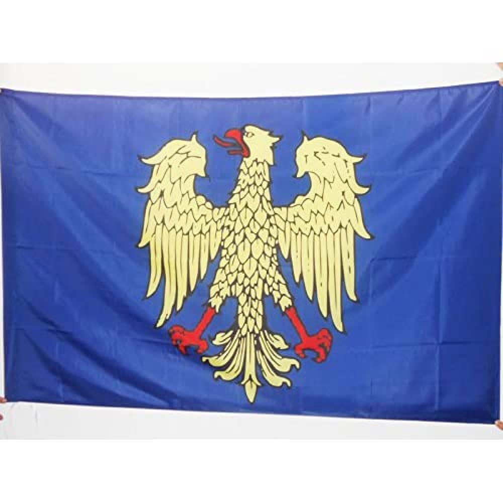 AZ FLAG - Friuli-Venezia Giulia Flag - 2x3 Ft - Italian Region Banner with Sleeve - 100% Polyester - Fade Resistant - Vivid Colors - 2' x 3' Feet - 90x60 Cm