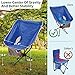 GALSOAR Camping Chairs, Outdoor Portable Backpacking Folding Chairs with Carry Bag, Heavy Duty 300 lbs Capacity, for BBQ, Beach, Travel, Picnic, Hiking, Fishingthumb 3