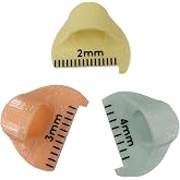 Amazon.com: 3 Set Silicone Finger Sewing Ruler | Easy Stitching Tool ...