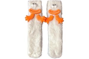 TFTSR Crazy Funny Fuzzy Silly Socks for Kids Women,Girls Fluffy Slipper Novelty Fun Socks,Boy Men Cute Cozy Soft Animal Socks