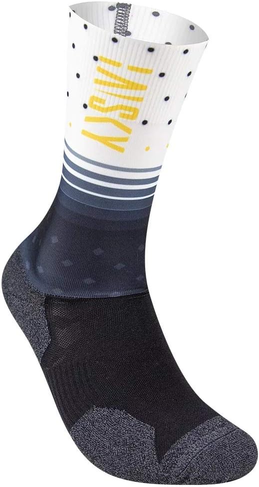 Baisky Cycling-Aerosock Compression Crew Socks Training Riding (Length Foot 24-28 cm, Culf 25 cm)