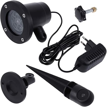 Foco de copo de nieve, luces impermeables, de aire libre, doble uso