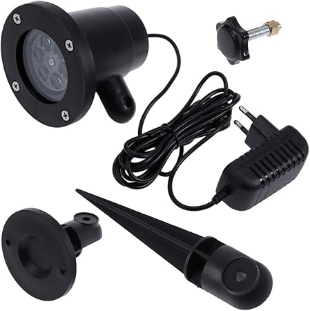 Foco de copo de nieve, luces impermeables, de aire libre, doble uso