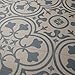 Vinyl Floor Runner, Durable, Soft and Easy to Clean, Ideal for Kitchen Floor, Entryway or Hallway Floor Mat. Freestyle, Steel Deco Pattern (2 ft x 6 ft)