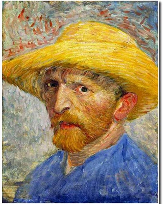 ZQLXD Famoso Van Gogh Girasol Pintura al óleo Impreso Lienzo Pintura