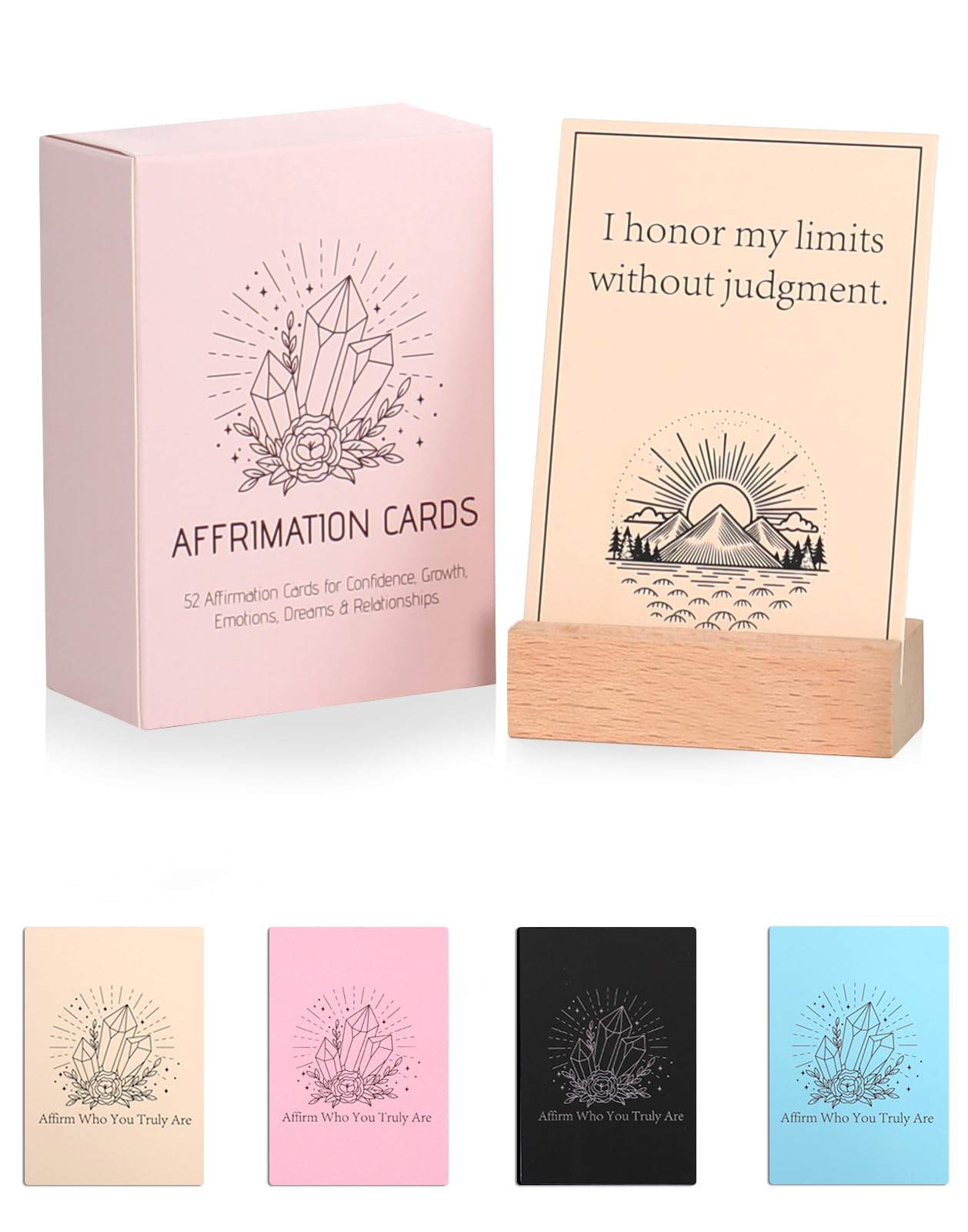 Photo 1 of OPELETNNT Gifts for Teenage Girls, 52Pcs Positive Affirmation Cards, Teen Girl Gifts Trendy Stuff, Cute Birthday Gift for Tween - Ideas Gift for Her, Sister,Daughter