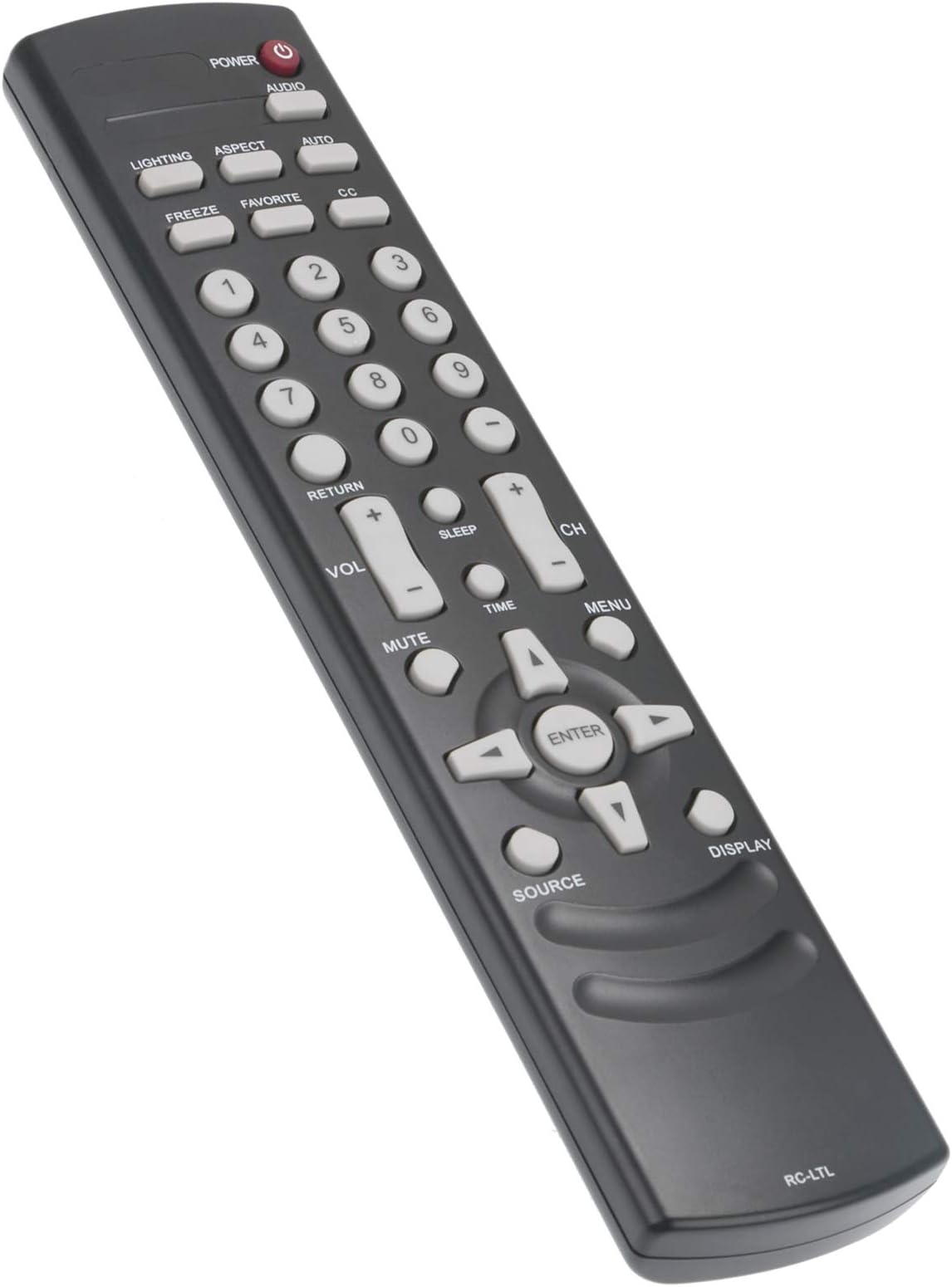 RC-LTL Replace Remote Control fit for Olevia LED LCD TV HDTV 219H 226T 226V 227V 232S 232V 237T 237V 242V 247T 323V 327V 332H 337H 342I 427V 432-S11 432-S12 432V 437-S11 437V 442V 527V 532H 532V 542I