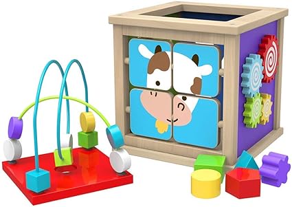 cubo didactico de madera