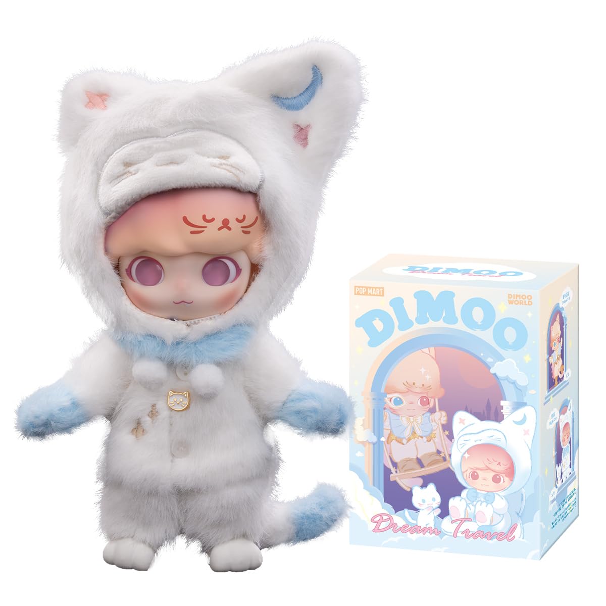 POP MART DIMOO Dream Travel Action Figure 1PC Premium Design Gifts for Women Fan-Favorite Collectible Chic Art Toy Action Figure — image 1