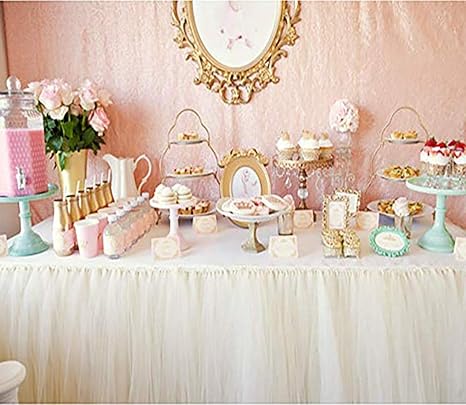 Table Covers Accessories E 3lue Handmade Table Tutu Decoration