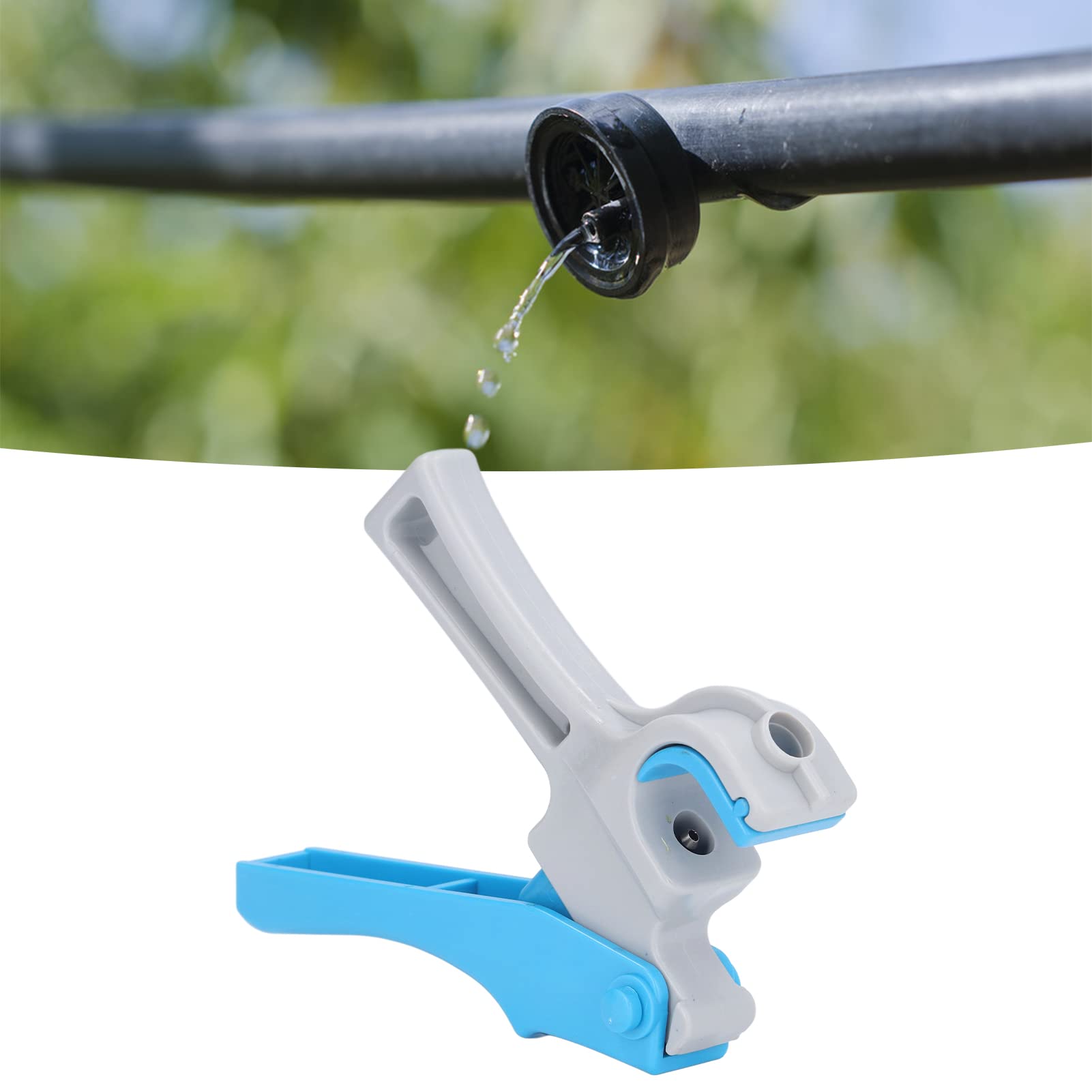 Zerodis 3mm Drip Irrigation Tubing Hole Punch Tool Tubing Hole Punch Micro Drip Irrigation Plastic Handheld Opening Tool for PE20‑25 Pipes Garden Fitting