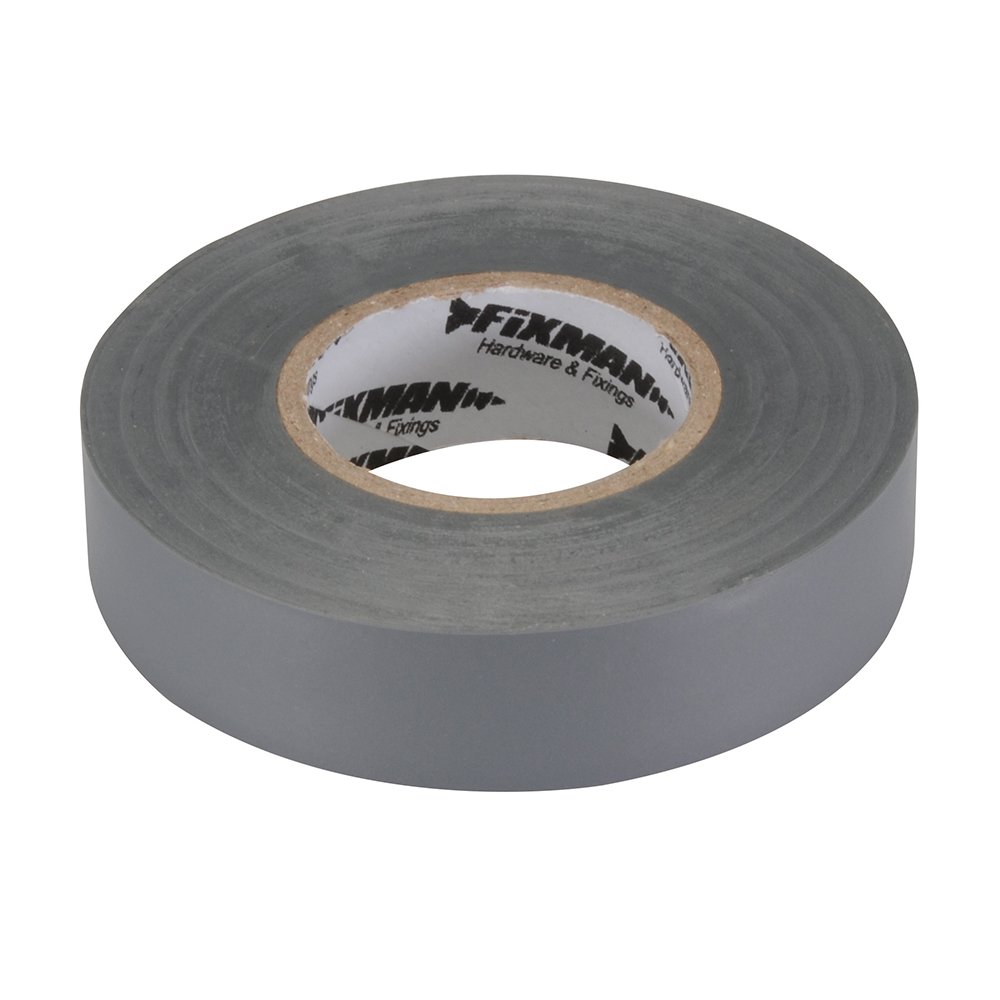 Fixman 188969 Insulation Tape 19 mm x 33m Grey