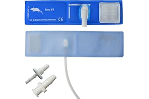iKenta Single Tube Bracelet for Animals Sphygmomanometer Pressure Cuff, Veterinary Blood Pressure Cuffs (3.3-5.6cm)