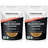 Terrasoul Superfoods Organic Lion's Mane Mushroom Powder (4:1 Extract), 11 Ounces