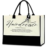 AASRR Hairstylist Hairdresser Christmas Birthday Gifts for Women Men Thank You Appreciation Gifts Funny Hairapist Definition Tote Bag