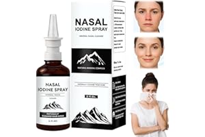 60ml Iodine Nasal Spray Gentle Cleaning Nasal Remove Nasal Nasal Moisturizing Pollutants Care Relieve Nasal Congestion nasomi