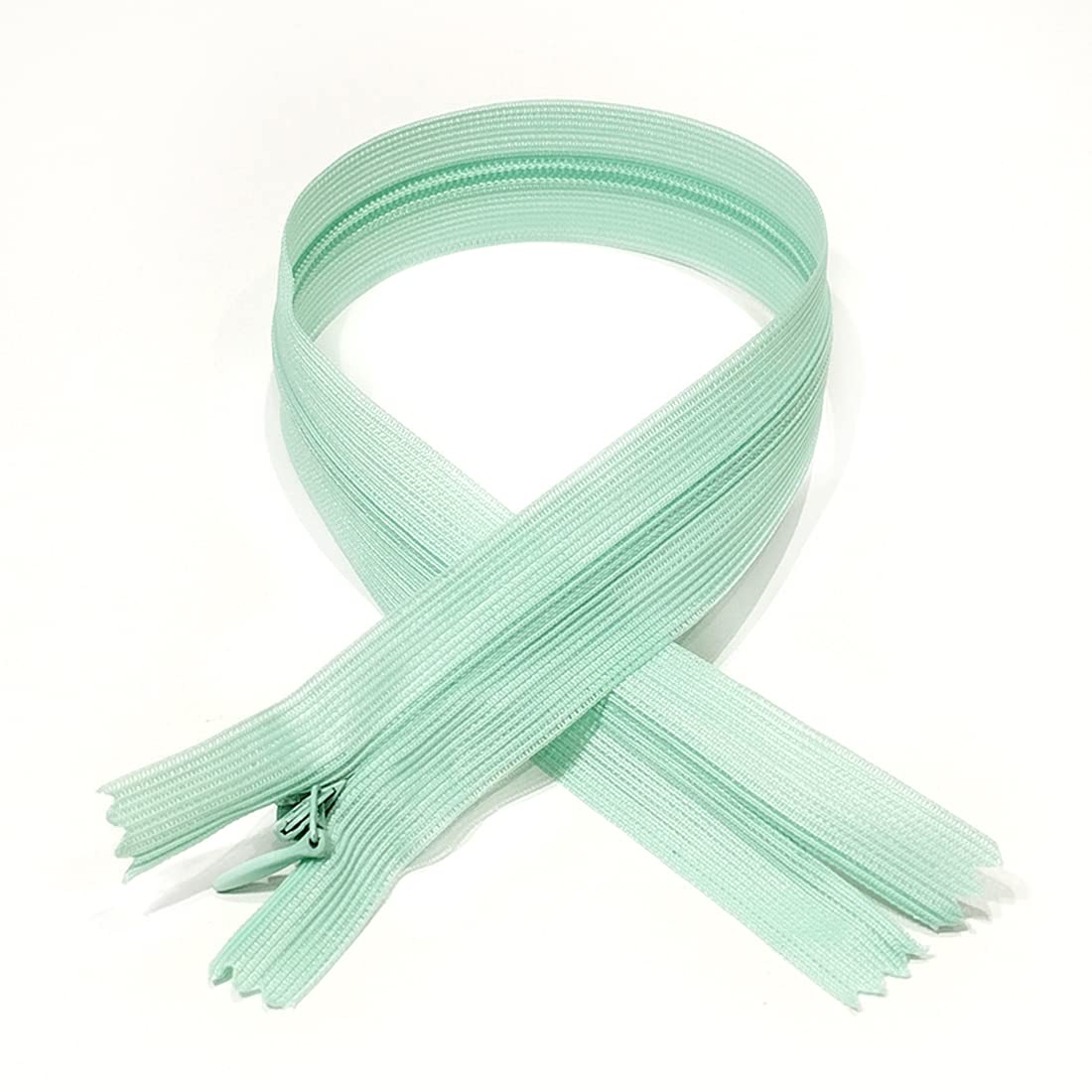 Invisible Zipper Closed, 5 Sizes and 20 Colors #3, Fine Zipper, Elegant and Discreet for Sewing on Clothes, Dresses, Skirts, Sewing Zipper, (50cm 25pcs, 249)