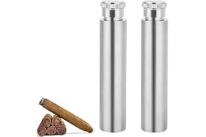 2Pcs Stainless Steel Tube Flask, 1 Oz Portable Mini Tubular Hip Flasks Hip Flask Wine Tube Pocket Hip Flask Pocket Drinking T