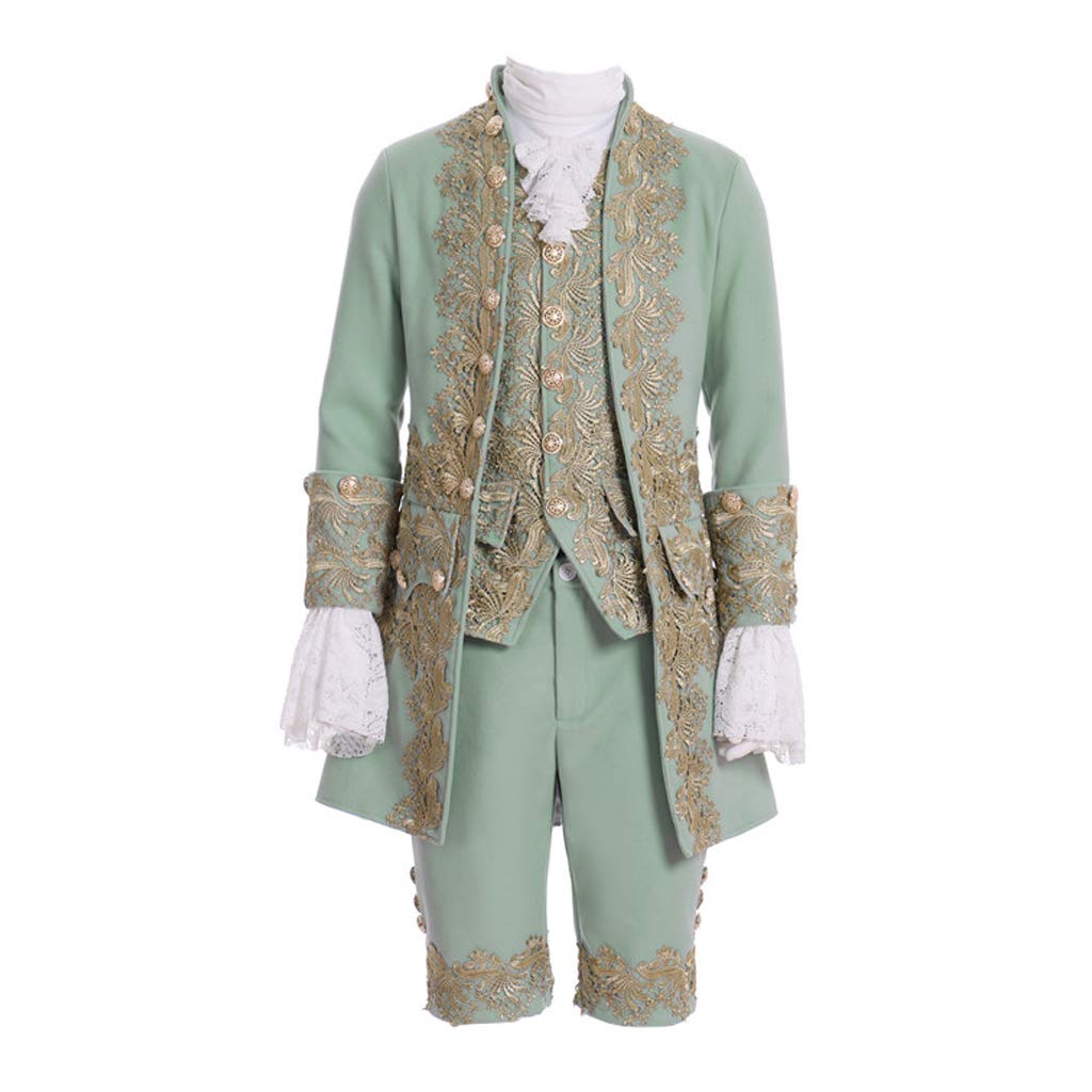 Photo 1 of Victorian Costume Men Rococo Costume Suit Jacket Vest Prince Cosplay Halloween
