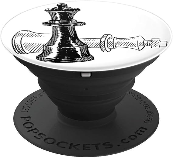 Amazon Com Chess Pop Socket Checkmate Queen King Piece