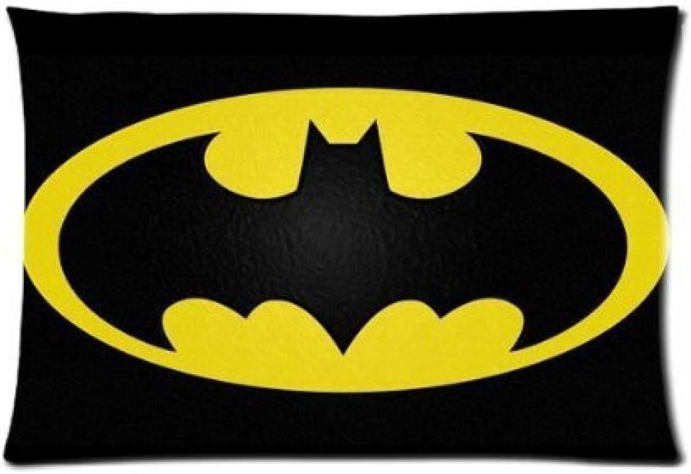 Pillowcase Standard Size 16 x 24 - Custom batman logo Pillow Cover Case by GaryStar