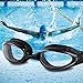 Aegend Swim Goggles, Streamlined Design Swimming Goggles No Leaking Anti Fog Premium UV Protection 180 Degree Vision and Soft Silicone Nose Bride, Pool Goggles for Adult Men Women