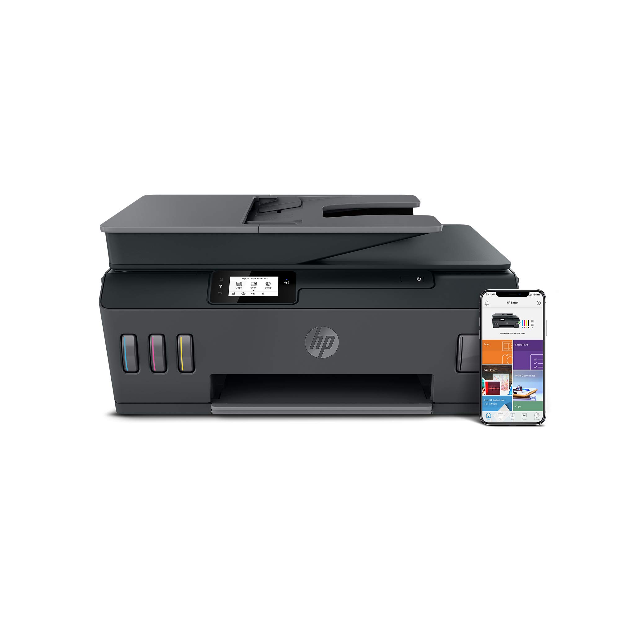 Hp Smart Tank 570 Wireless All-in-One, Cartridge Free Ink Tank Printer, Up to 3 Years of Ink Included, Mobile Print, Scan, Copy & Automatic Document Feeder, Black