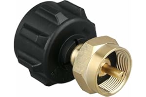 Gas Refill Adapter Fits QCC1 / Type 1,Solid Brass Pack of 1