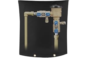 CTWWFS 16W×20H Inch Backflow Preventer Insulation Cover - Sprinkler Covers for Outside - Winter Water Well Pump Covers Sprinkler Valve Cover Insulated - Protects from Severe Snow and Intense Sun