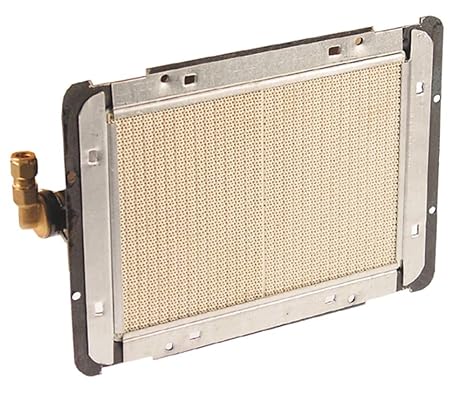 Keramikbrenner für Gyrosgrill Breite 172mm Länge 235mm 178x125mm Brennbereich 178x125mm