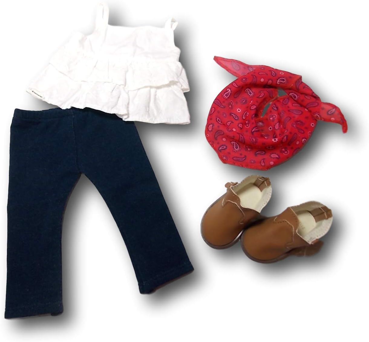 american girl western chambray outfit