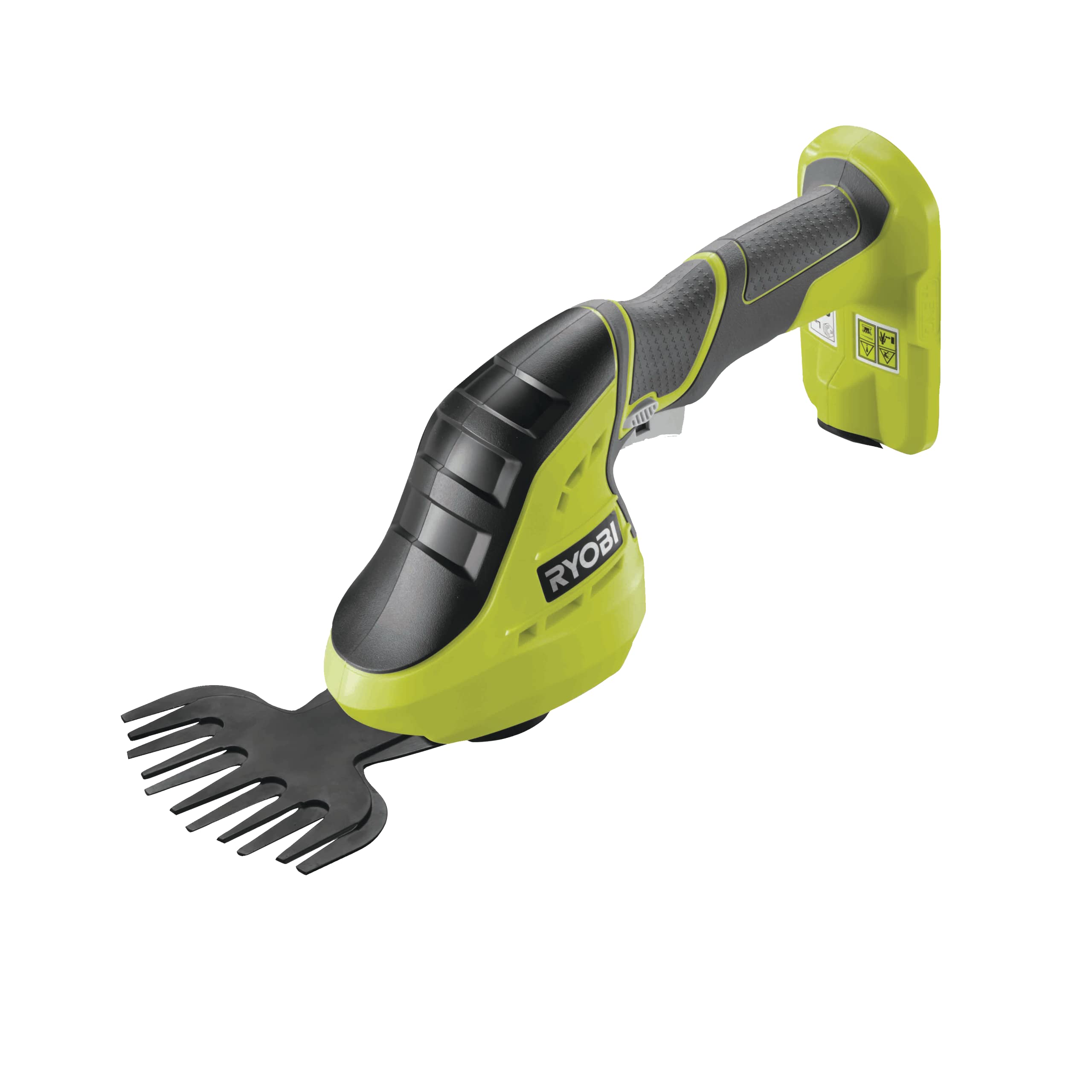 Ryobi OGS1822 One Plus Cordless 2-in-1 Grass Shear and Shrubber, 18 V, Hyper Green