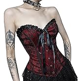 XCJIKUKE Womens Gothic Crop Top Goth Grunge Lace Tank Tops Punk Y2k Cami Alt Shirts Streetwear Casual Camisole