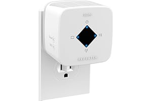 BIGTEC WiFi Range Extender, WiFi Signal Booster, Long Range Coverage up to 4500sq.ft and 30 Devices, Wireless Internet Repeater and Signal Amplifier Extend WiFi Signal to Home Devices