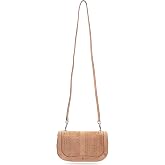 Frye Womens Stella Suede Wallet Crossbody Beige One Size One Size