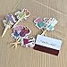 Winrase® Pack of 24 Cute Peppa Pig Kids Party Decoration Paper Cupcake Toppers (Peppa Pig)