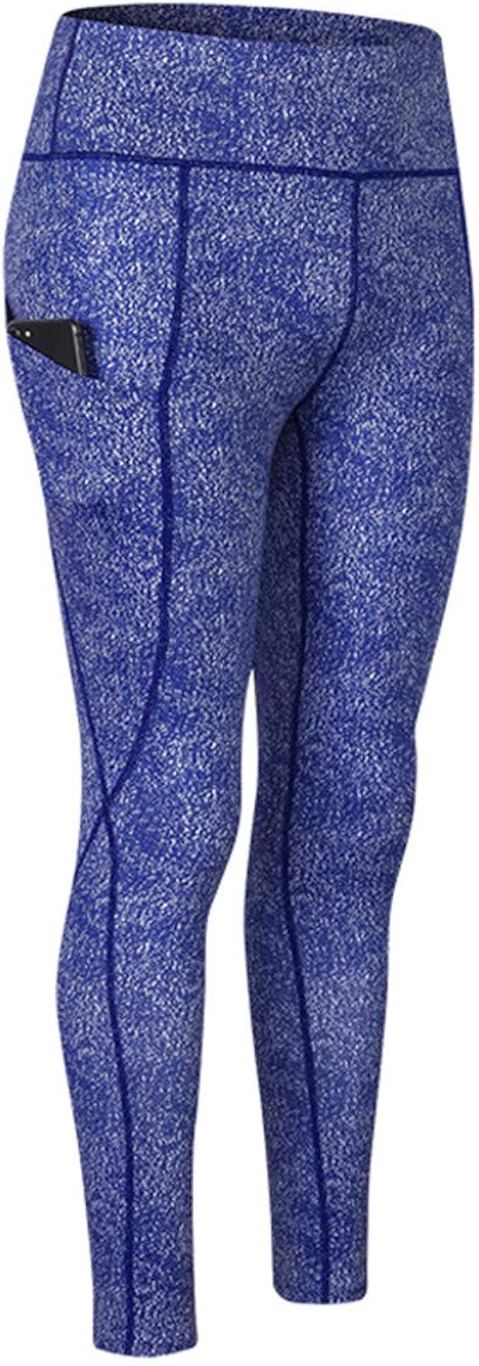 ALONG FIT Damen Leggings Mit Tasche - High Waist Yoga Hose, Blickdicht & Bequem Für Sport & Alltag