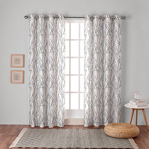 Exclusive Home Curtains Augustus Grommet Top Window Curtain Panel Pair