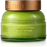 SPA CEYLON NEEM & TEA TREE Purifying Mineral Masque | cruelty-free | 100% Vegetarian | Acne-Clearing & Pore Minimizing | Best for oily & problem skin types