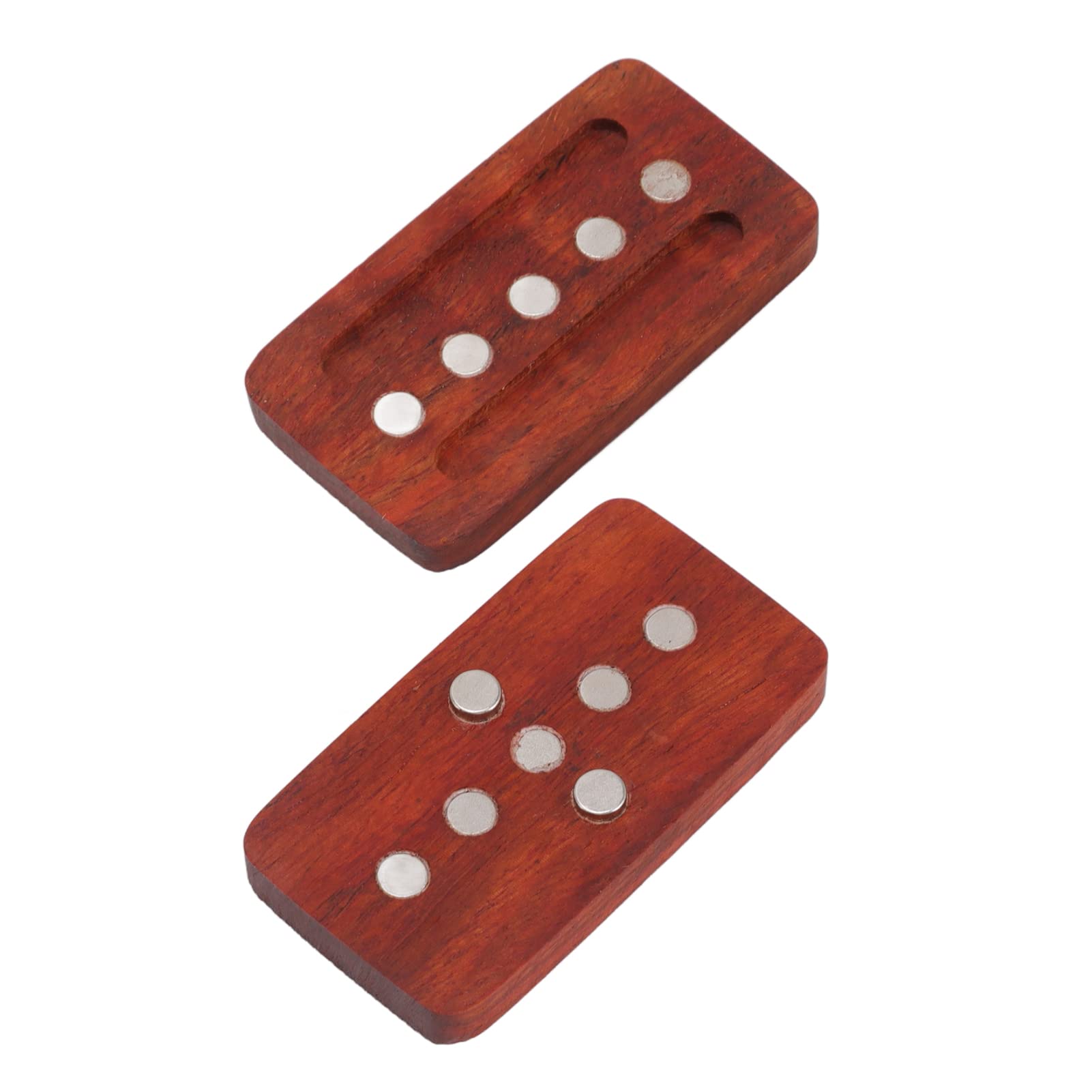 Mumusuki Fidget Slider, Stress Relief Toy Red Sandalwood Fingertip Fidget Slider Toy Fidgeting Toys for Adults (Limited Sunflower)