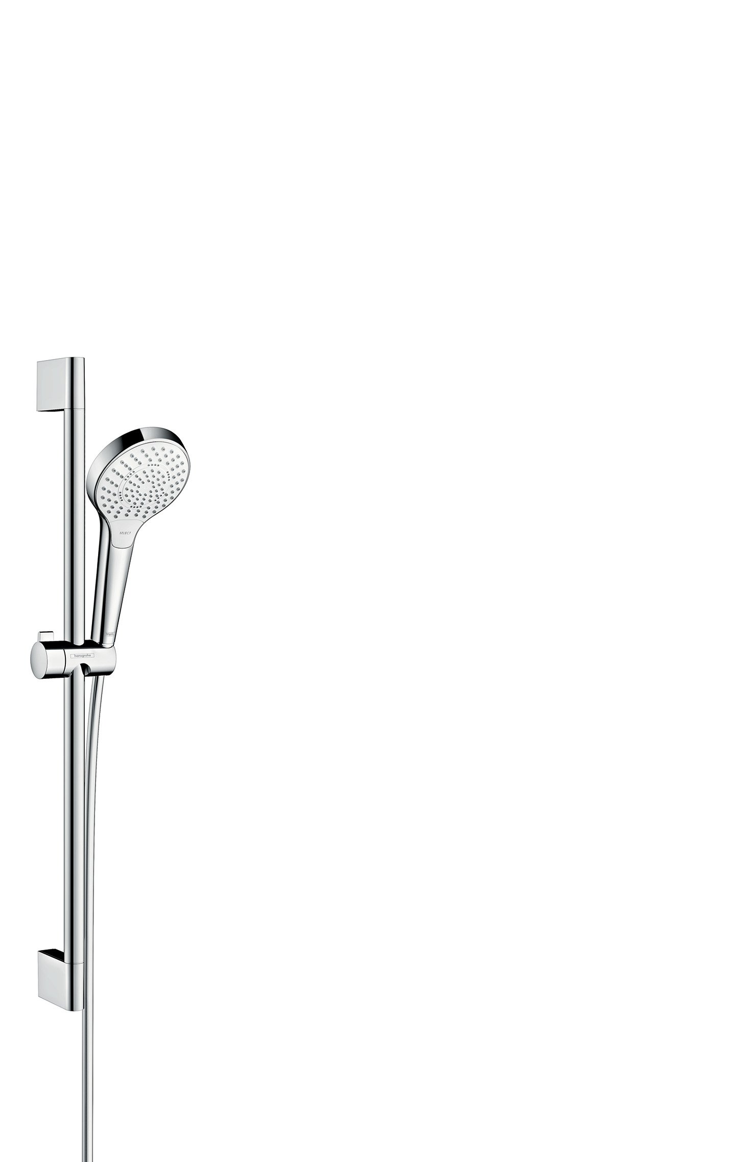 hansgrohe Croma Select S Shower set 110 Multi with shower rail 65 cm