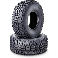 WANDA ATV Tire Set (4) - 23x7-10 Front & 24x11-10 Rear, 6PR Mud Traction, No Rims