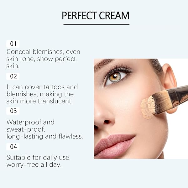 LIOZXIUT SUPREME CREAM BODY PERFECTOR, SUPREME CREAM ALL-OVER COMPLEXION PERFECTOR – LASTING CC CREAM FOUNDATION，WATERPROOF & TRANSFER-RESISTANT SKIN TINT. (1PCS)