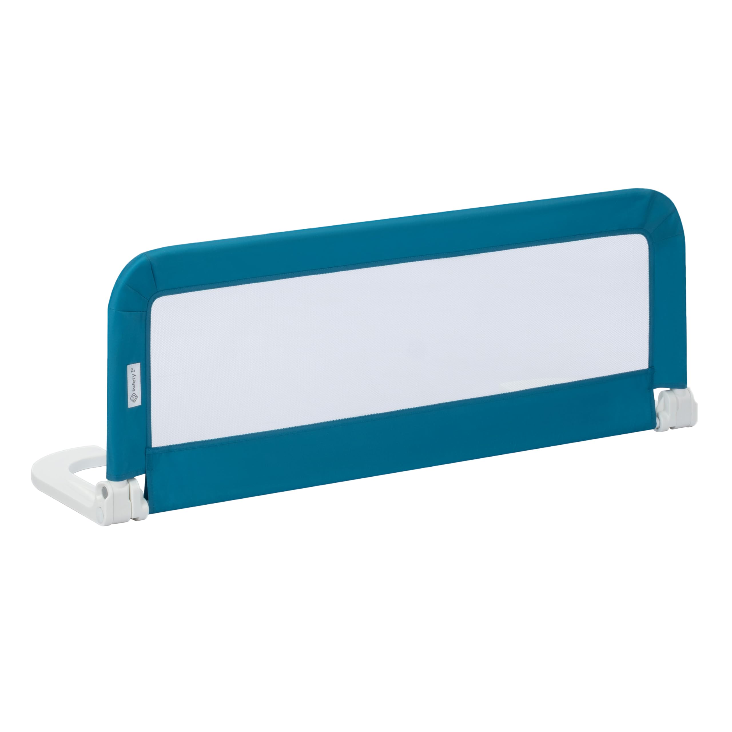 Safety 1st Portable Bed Rail, Foldable Bed Guard for Toddler Bed, 18 Months โ 5 Years, Portable Travel Bed Guard, Mesh Fabric, Easy to Install, Automatic Lock, Easy to Transport, Blue โ image 1