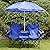Folding Portable Picnic Double Chair W/Umbrella Table Cooler Beach Camping Chair