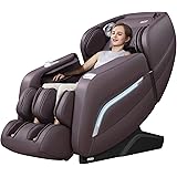 iRest 2022 Massage Chair, Full Body Zero Gravity Recliner with AI Voice Control, Handrail Shortcut Key, SL Track, Bluetooth, 