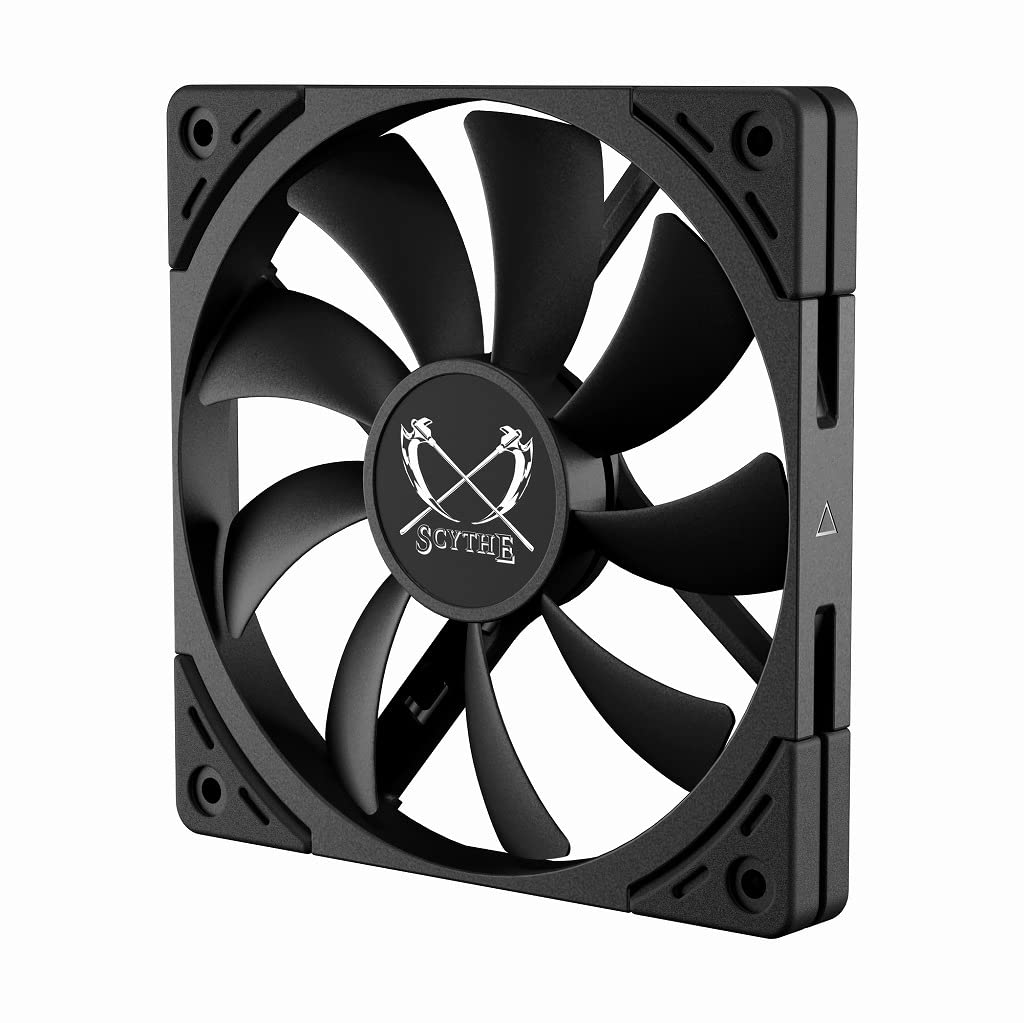 サイズ オリジナル設計 12cm角 薄型ファン KAZE FLEX II 120 SLIM PWM対応 最大1800rpm KFS1215FD18-P商品画像