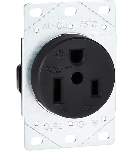 モデル番号p-50n s-30n Legrand Pass & Seymour 3869CC6 30/50 Amp 250V 2 Pole 3 Wire Angle