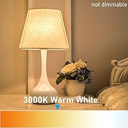 YukiHalu, A15 Appliance Light Bulb, 60W Equivalent