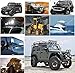 Northpole Light 2X 48W Square Flood LED Light Bar Work Light, Jeeps Off-Road Light, Driving Fog Light with Mounting Bracket for Off-Road, Truck, Car, ATV, SUV